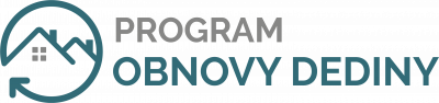 Logo programu obnova dediny